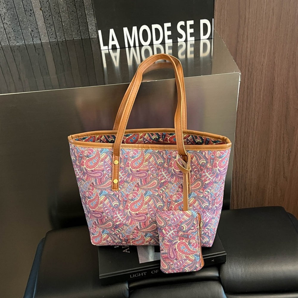 Women'S Tote Bags For Work - 2 adet kadın büyük kapasiteli kadın