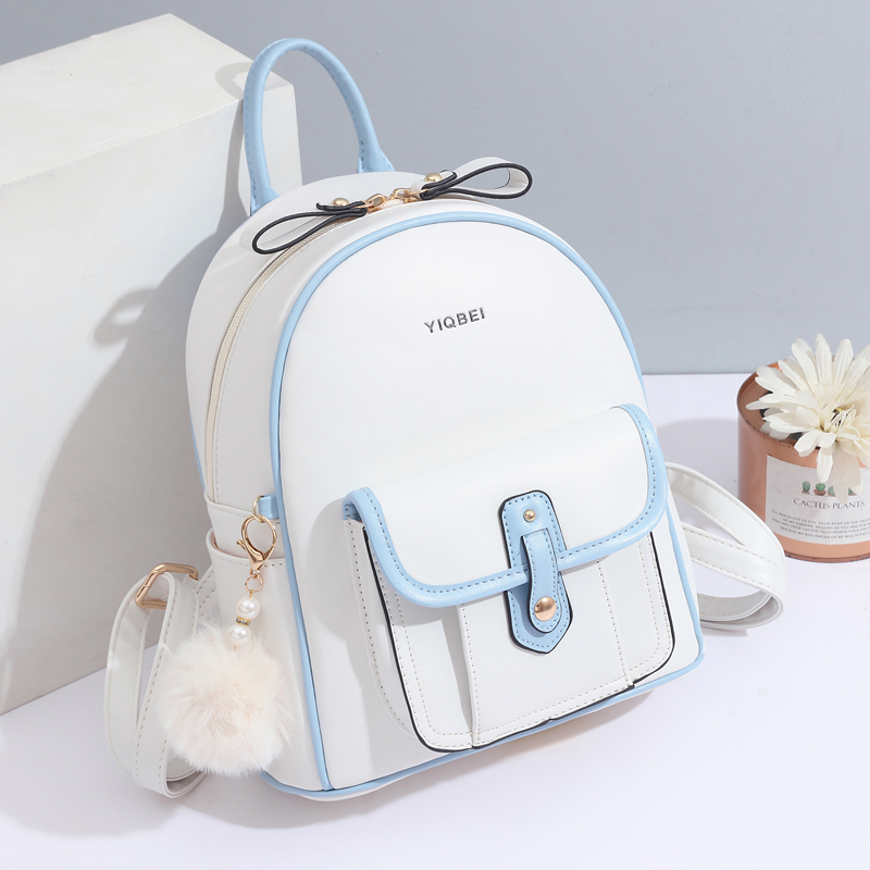 Women Bags Offers - Şık düz renk doku kadın sırt