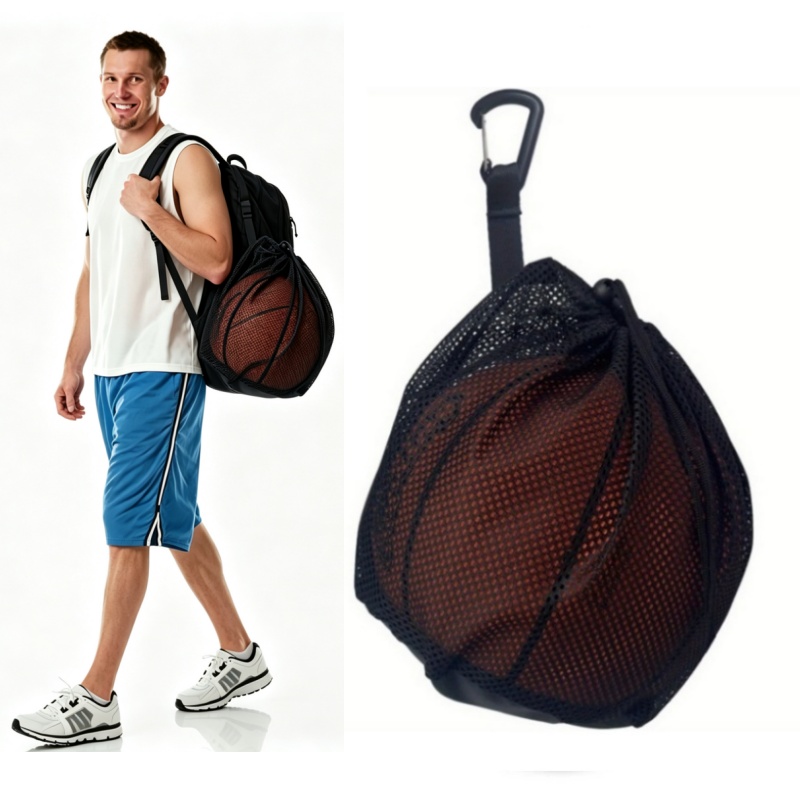 Mesh Net Bag - ﻿ Taşınabilir İpli Basketbol Örgü Çanta