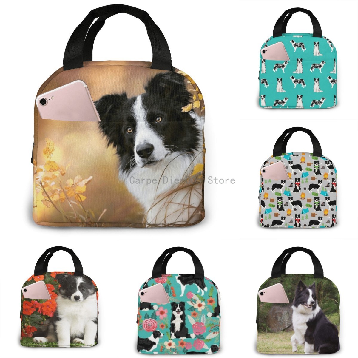 Women'S Young Bags - Öğle Yemeği Çantası Genç Border Collie