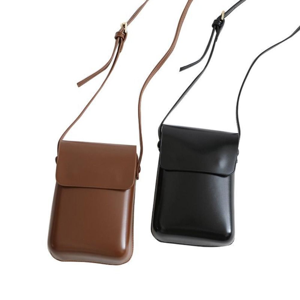 Women Bags And Purses - PU Deri Kapaklı Çapraz Askılı Çantalar