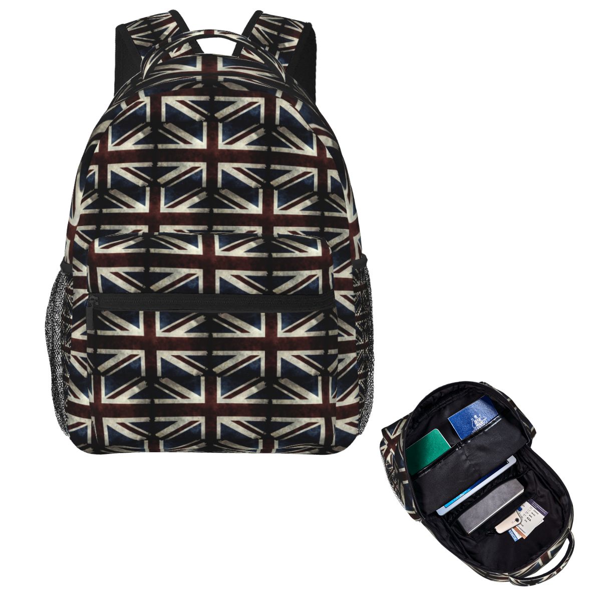 Women Bags In Uk - Birleşik Krallık Bayrağı Union Jack Öğrenci