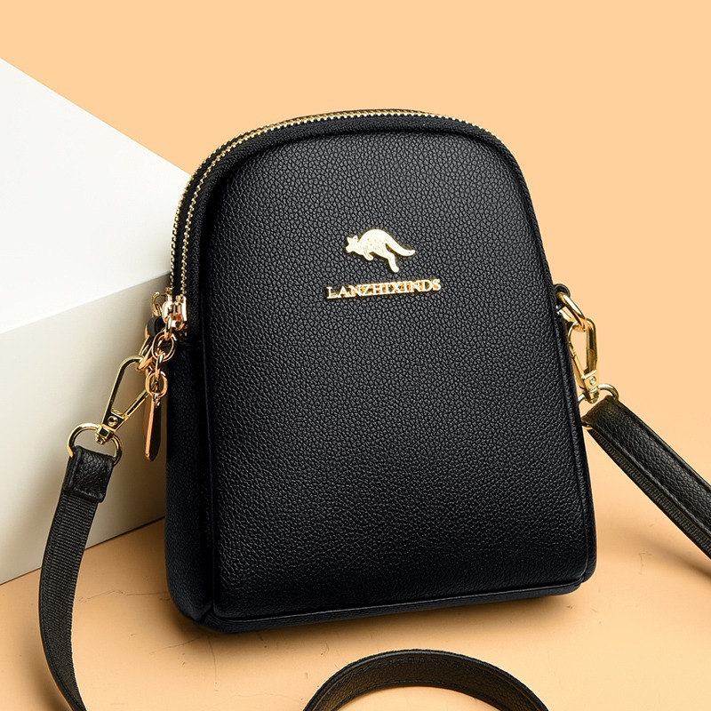 Women Bags Sale - Moda Düz Renk Fermuar Çok Yönlü