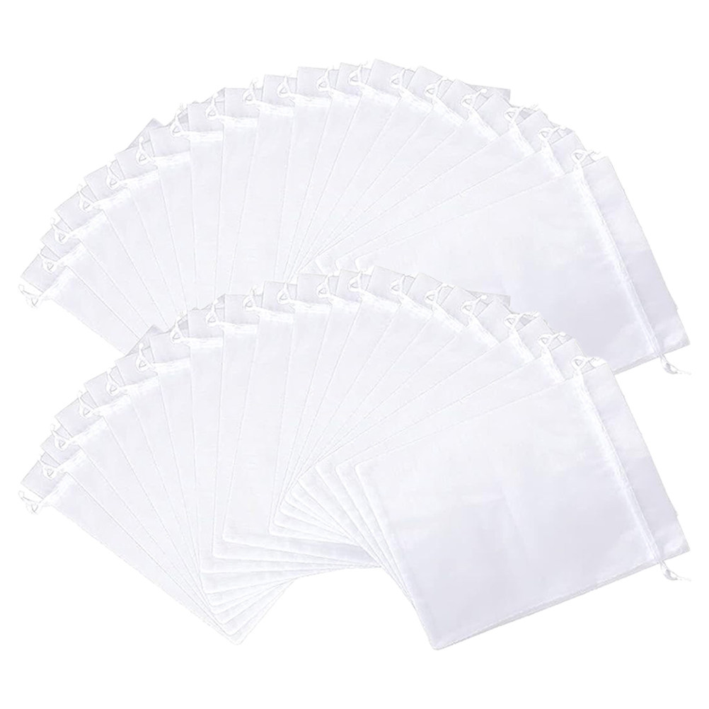 Mesh Net Bag - 50 Adet Meyve Koruma Torbası File