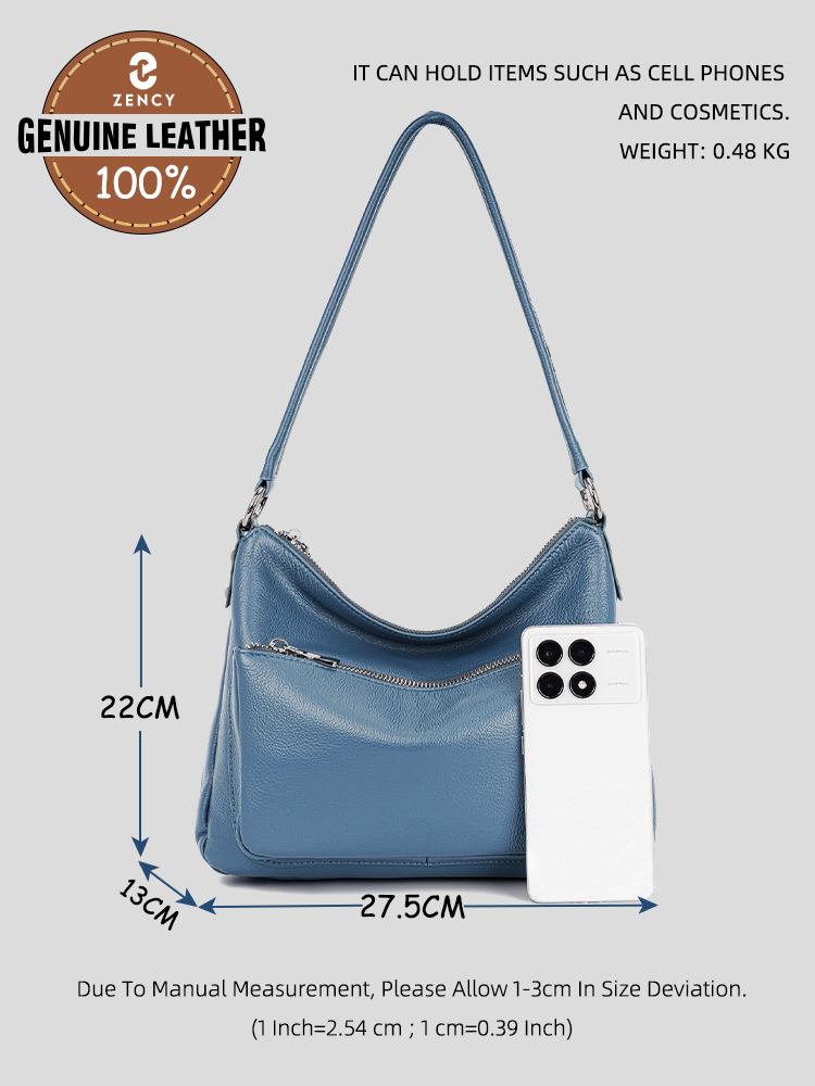 Zency Sığır Derisi Kadın Çanta - Women Bags Grey incelemesi ve fiyatı