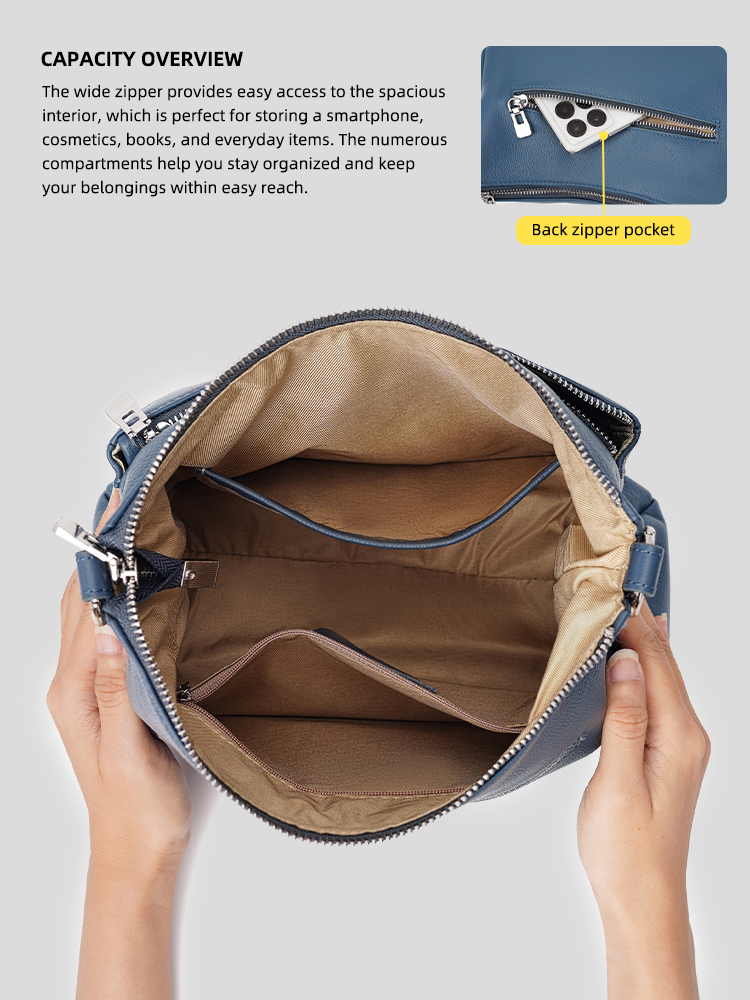 Zency Sığır Derisi Kadın Çanta - Women Bags Grey incelemesi ve fiyatı