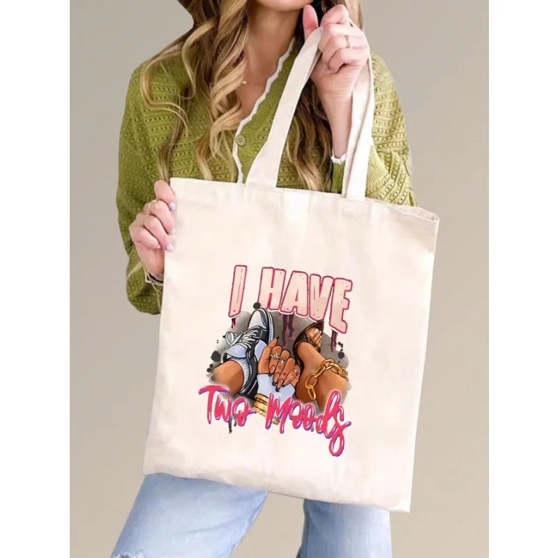 ROMWE Kawaii Yay Desen Kanvas  - Women'S Tote Bags For Work incelemesi ve fiyatı
