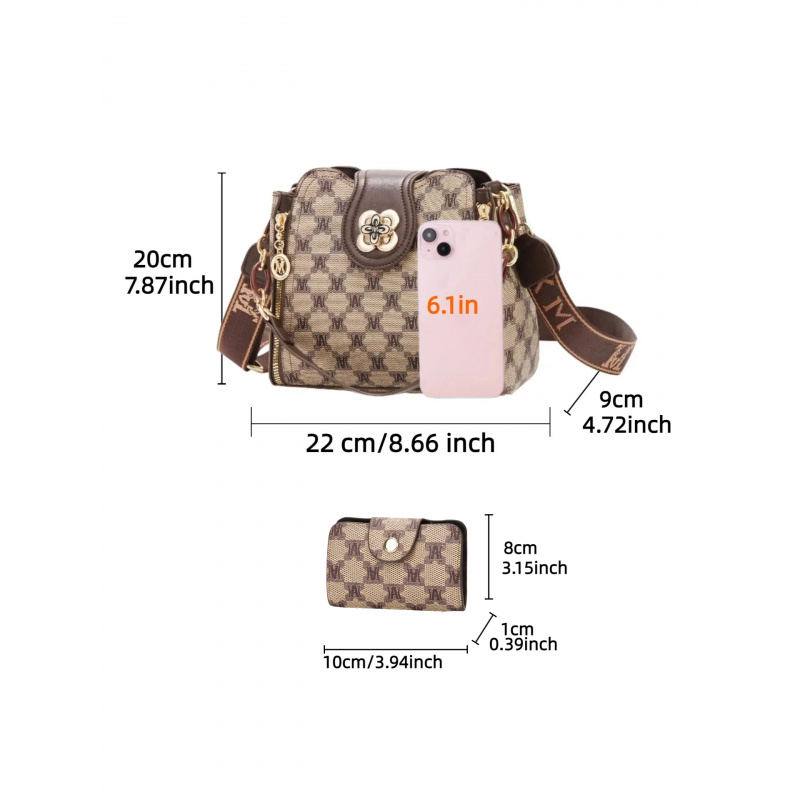 vintage baskılı mektup desenli - Women'S Crossbody Bags incelemesi ve fiyatı