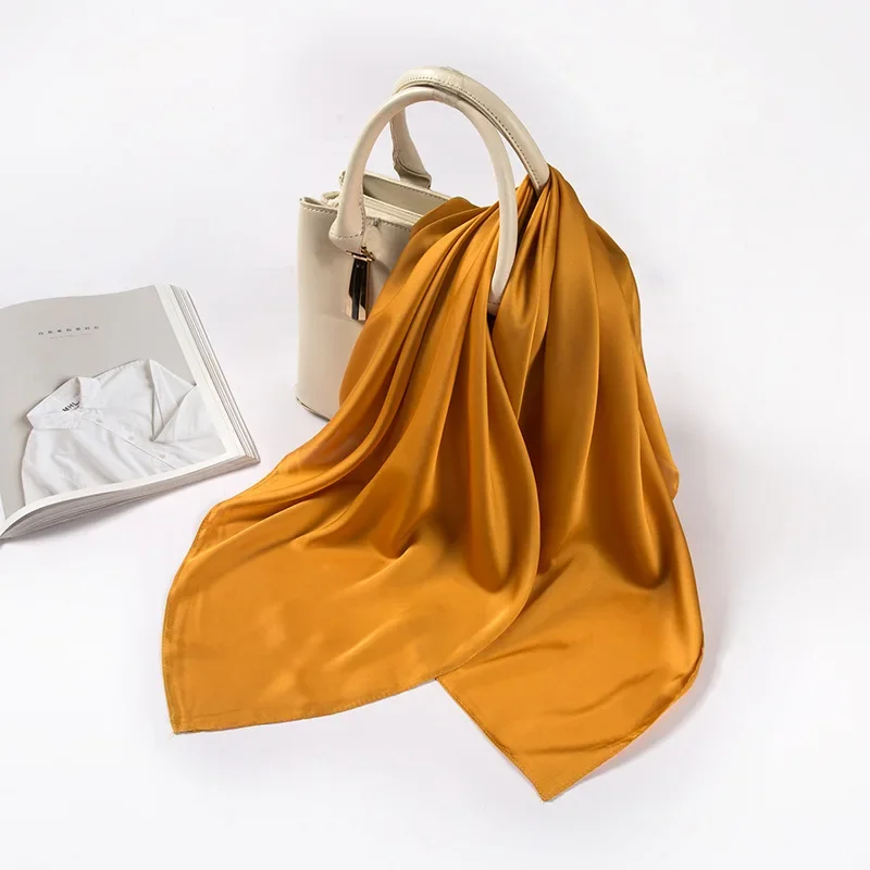 Saten Eşarp Kadın 70cm Düz Ren - Women Bags Wholesale incelemesi ve fiyatı