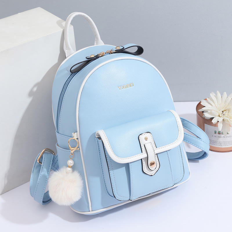 Şık düz renk doku kadın sırt ç - Women Bags Offers incelemesi ve fiyatı