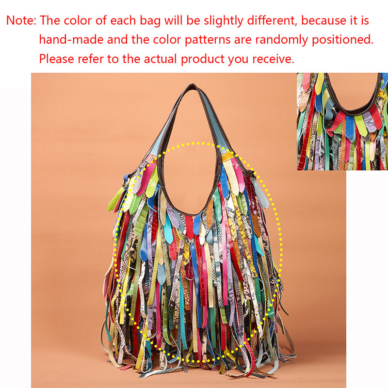 Kadınlar Için renkli Gerçek Ko - Hobo Bag Slouchy incelemesi ve fiyatı