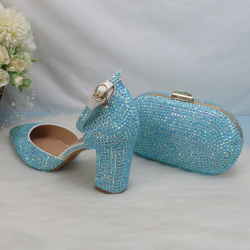 2025 Yeni Varış Mavi Yeşil AB  - Women Bags And Shoes incelemesi ve fiyatı