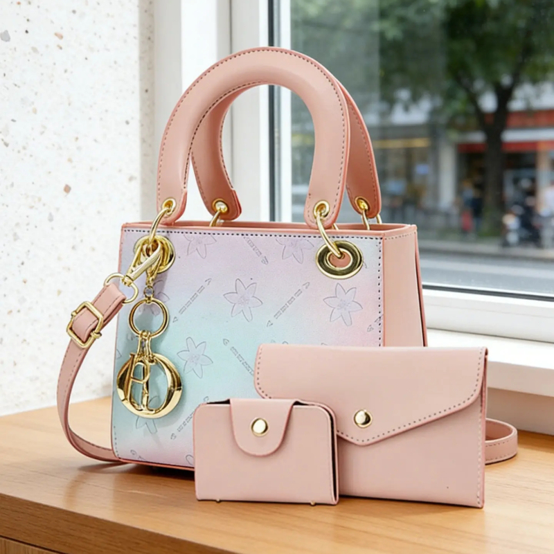 Degrade Baskılı Çapraz Askılı  - Women Bags And Purses incelemesi ve fiyatı