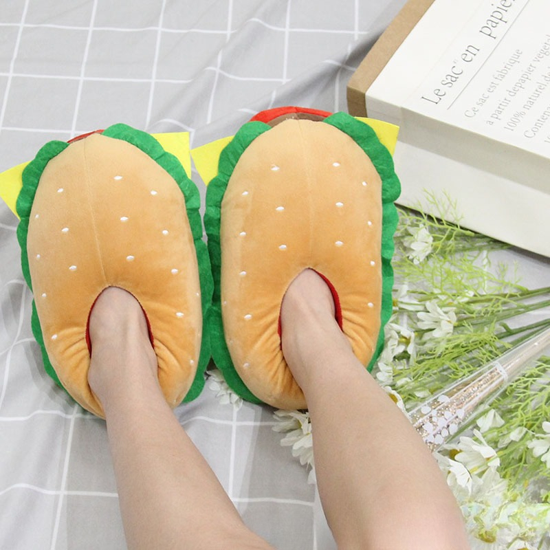 Yeni Karikatür Hamburger Peluş - Women Bags And Shoes incelemesi ve fiyatı