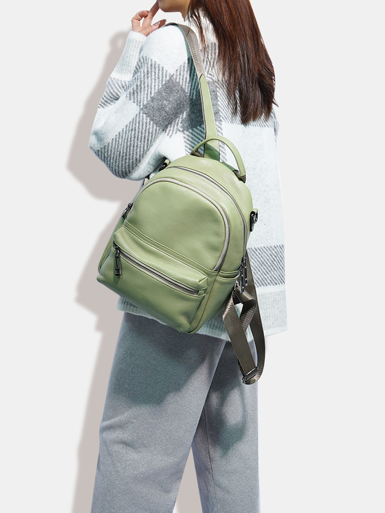Moto kadınlar deri sırt çantas - Women Bags Grey incelemesi ve fiyatı