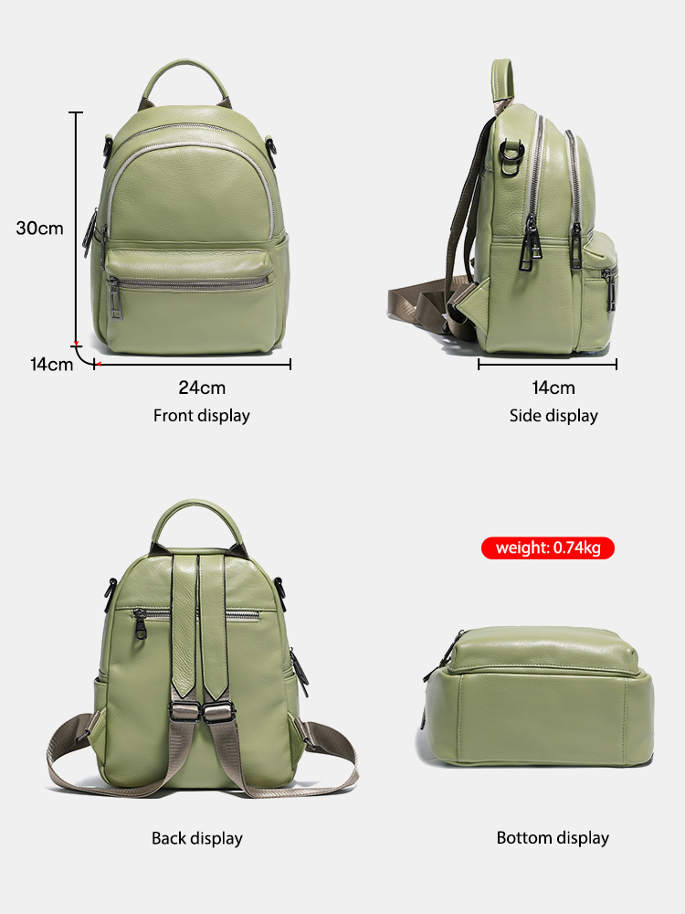 Moto kadınlar deri sırt çantas - Women Bags Grey incelemesi ve fiyatı