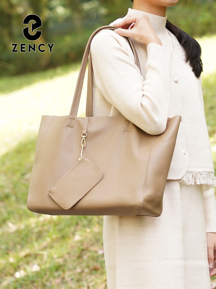 Zency Hakiki Deri Büyük Bez Ça - Women'S Tote Bags For Work incelemesi ve fiyatı