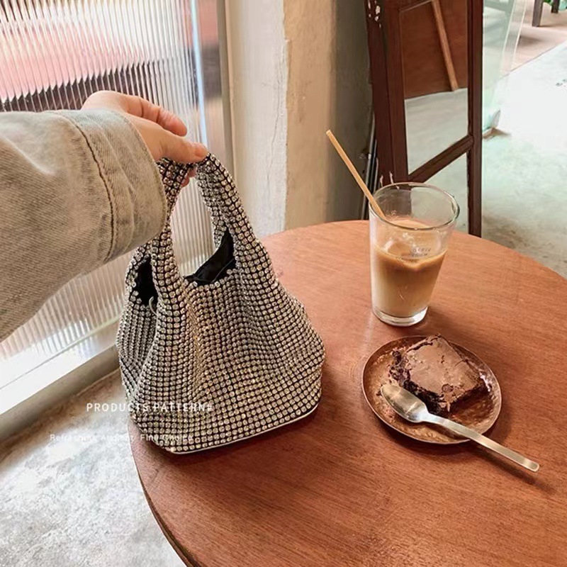 Moda Elmas süslenmiş Su Kovası - Women Bags Wholesale incelemesi ve fiyatı
