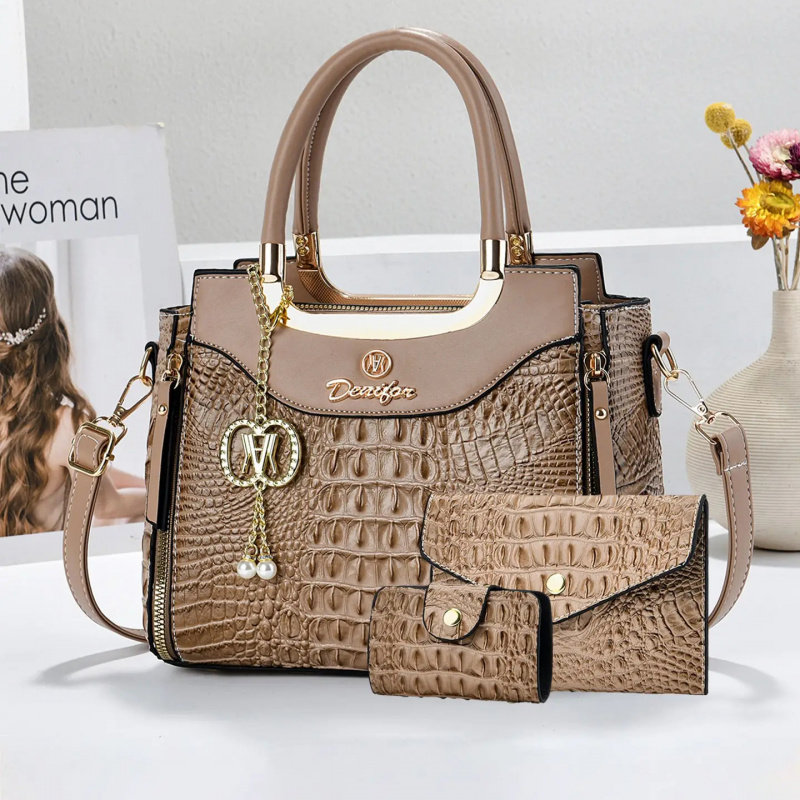 Kadınlar İçin Timsah Derisi De - Women'S Crossbody Bags incelemesi ve fiyatı
