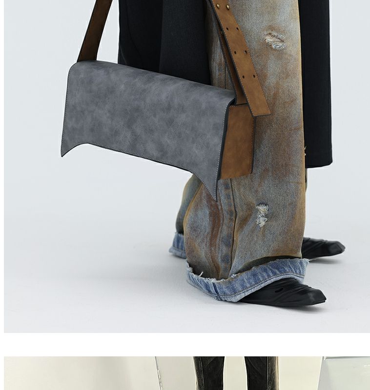 JIAERDI Vintage gri omuz çanta - Women Bags Grey incelemesi ve fiyatı