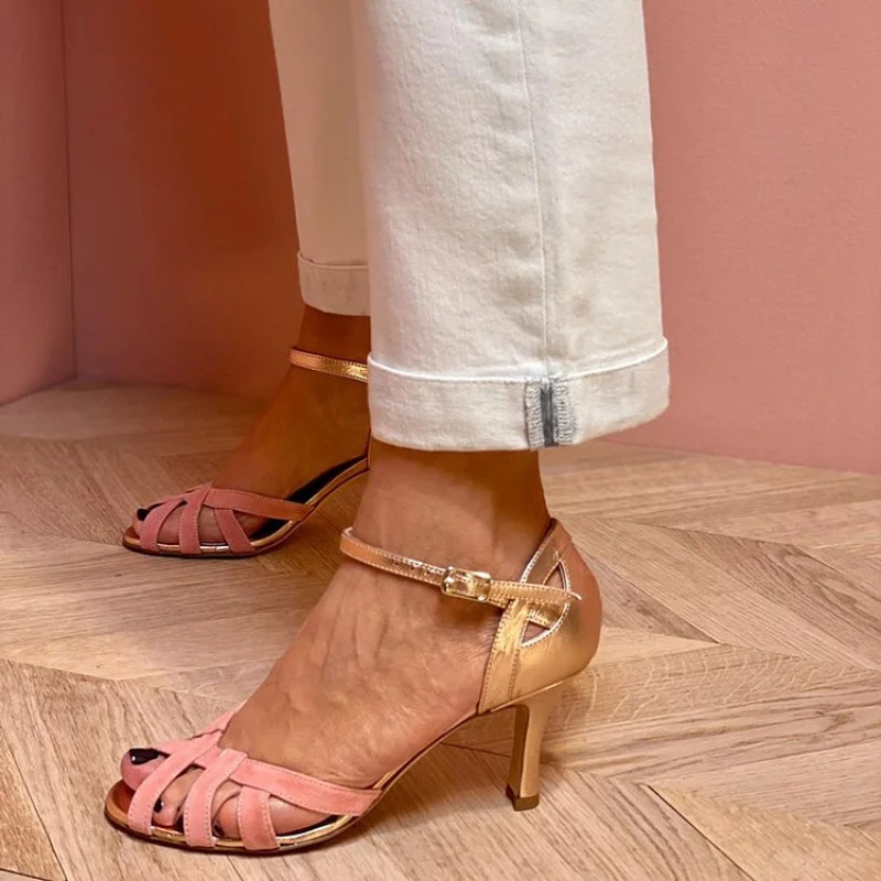 Yazlık Renk Bloklu Yüksek Topu - Women Bags And Shoes incelemesi ve fiyatı