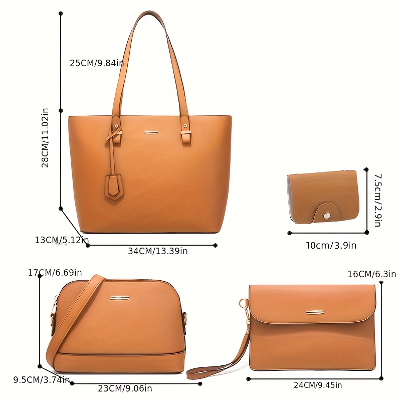4 adet Moda Kadın Çanta Setler - Women'S Crossbody Bags incelemesi ve fiyatı