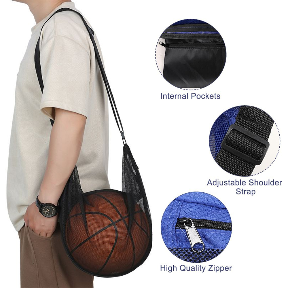 1 adet tek top çantası fermuar - Mesh Net Bag incelemesi ve fiyatı