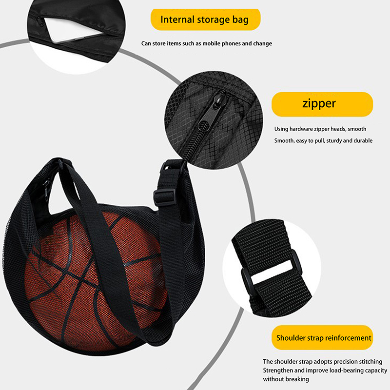 1 adet tek top çantası fermuar - Mesh Net Bag incelemesi ve fiyatı