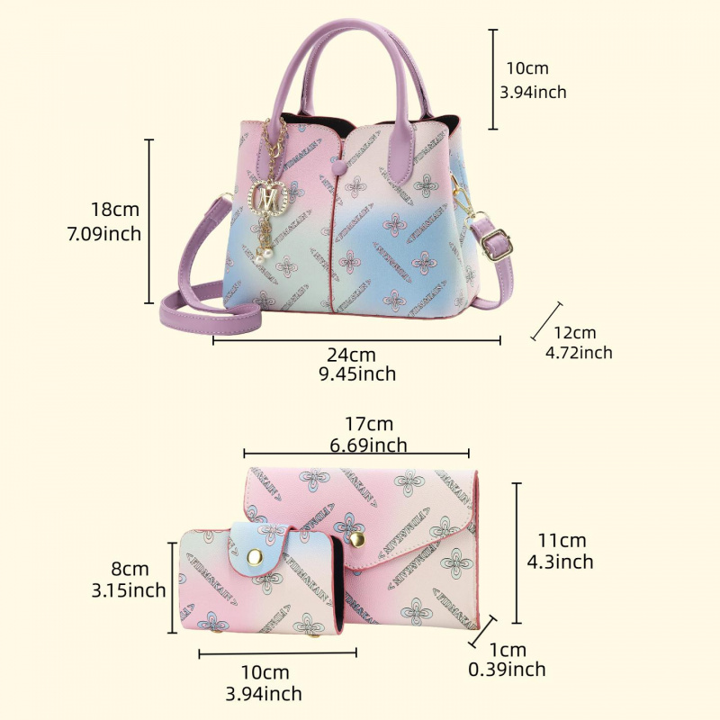 Gradient Kadın Üç Parçalı Set  - Women'S Crossbody Bags incelemesi ve fiyatı