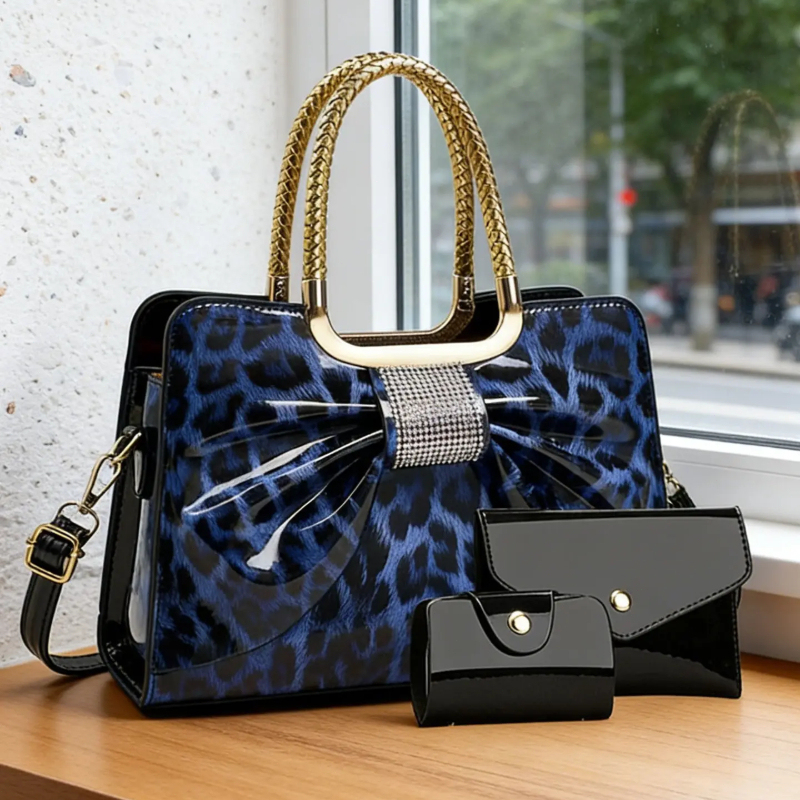 Kelebek Düğümlü Leopar Desenli - Women'S Crossbody Bags incelemesi ve fiyatı